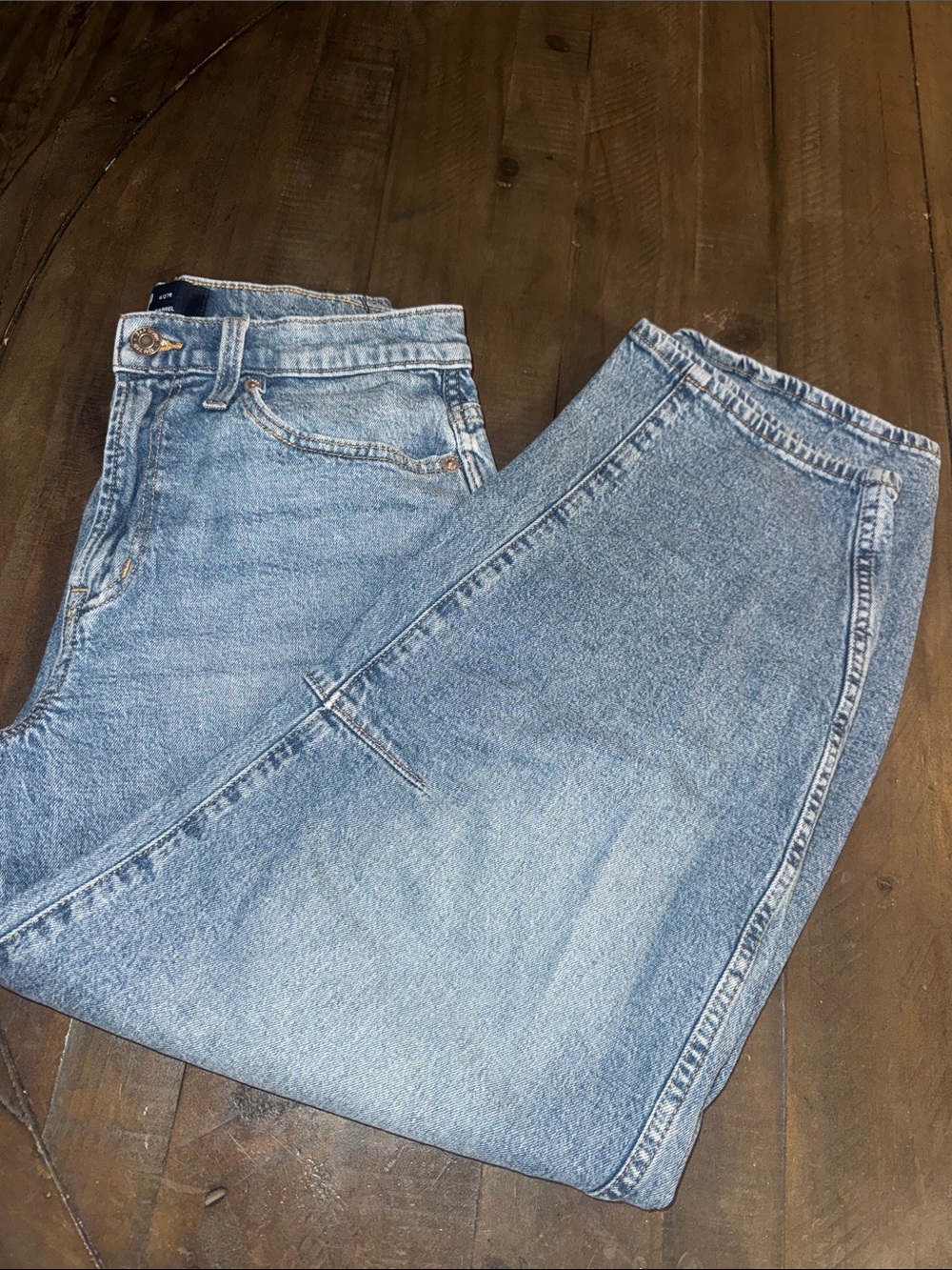 GAP Light Blue Women's Barrel Jeans - Picture 5 of 5